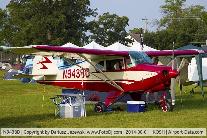 N9438D, 1958 Piper PA-22-160 Tri Pacer C/N 22-6412, Piper PA-22-160 Tri Pacer  C/N 22-6777, N9438D