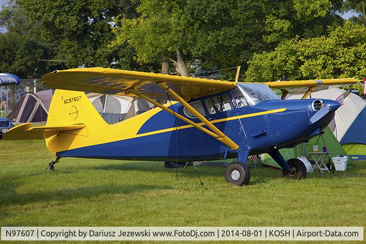N97607, 1946 Stinson 108 Voyager C/N 108-607, Stinson 108 Voyager  C/N 108-607, NC97607