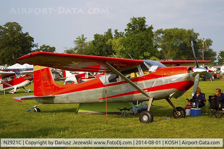 N2921C, Cessna 180 C/N 30821, Cessna 180 Skywagon  C/N 30821, N2921C