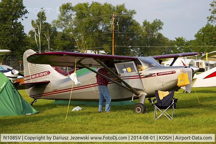N108SV, 1948 Stinson 108-3 Voyager C/N 108-4165, Stinson 108-3 Voyager  C/N 1084165, N108SV