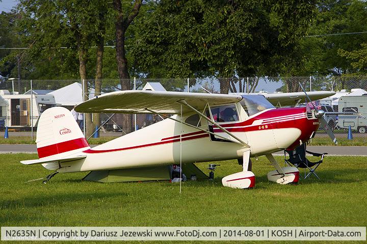 N2635N, 1947 Cessna 140 C/N 12893, Cessna 140  C/N 12893, N2635N