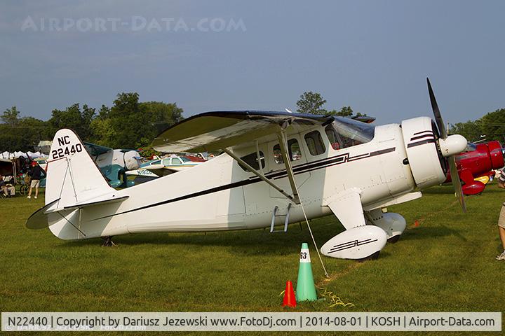 N22440, 1941 Howard Aircraft DGA-15P C/N 539, Howard Aircraft DGA-15P  C/N 539, NC22440