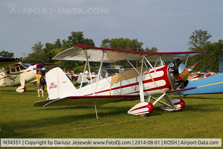 N34351, 1943 Meyers OTW-160 C/N 95, Meyers OTW-160  C/N 95, N34351