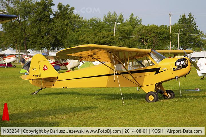 N33234, 1940 Piper J3C-65 Cub C/N 5906, Piper J3C-65 Cub  C/N 5906, NC33234
