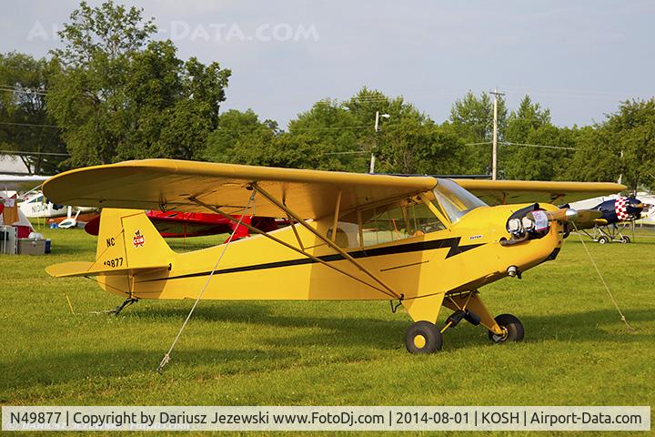 N49877, 1942 Piper J3C-65 Cub Cub C/N 10010, Piper J3C-65 Cub  C/N 10010, N49877