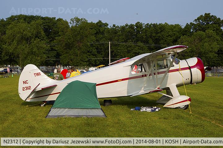 N2312, 1938 Waco AGC-8 C/N 5063, Waco AGC-8  C/N 5063, NC2312