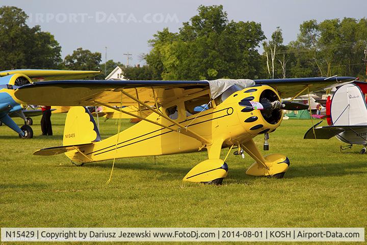 N15429, 1936 Monocoupe 90A C/N A730, Monocoupe 90A  C/N A730, NX15429