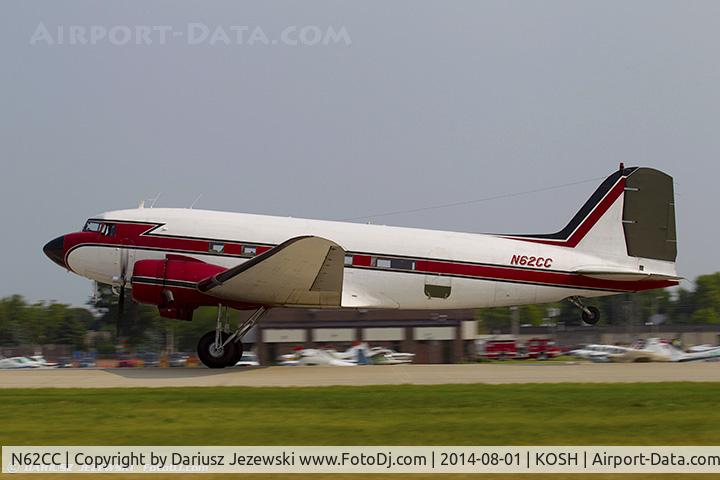 N62CC, 1943 Douglas DC-3C (C-47A-DL) C/N 13798, Douglas DC-3C  C/N 13798, N62CC