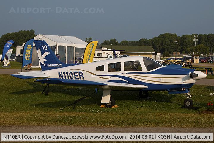 N110ER, 2014 Piper PA-28R-201 Cherokee Arrow III C/N 2844148, Piper PA-28R-201 Arrow III  C/N 2844148, N110ER