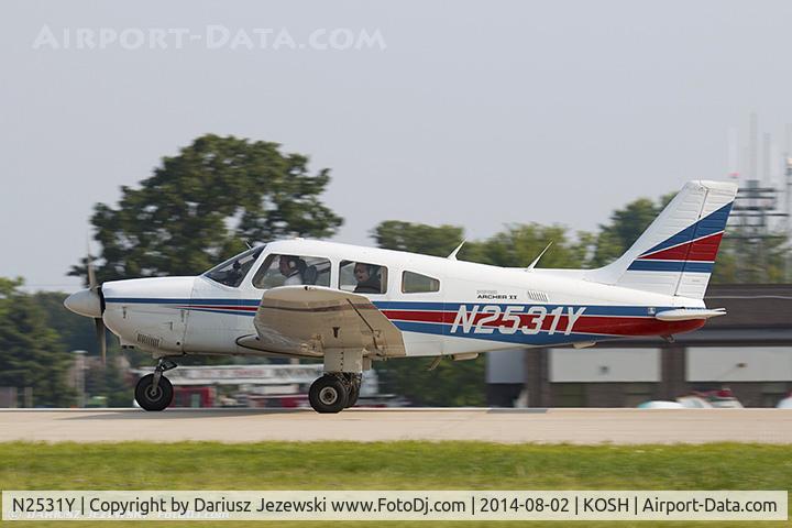 N2531Y, 1985 Piper PA-28-181 Archer II C/N 28-8590083, Piper PA-28-181 Archer II  C/N 28-8590083, N2531Y