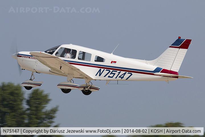 N75147, 1976 Piper PA-28-151 Cherokee Warrior C/N 28-7615258, Piper PA-28-151 Cherokee  C/N 28-7615258, N75147