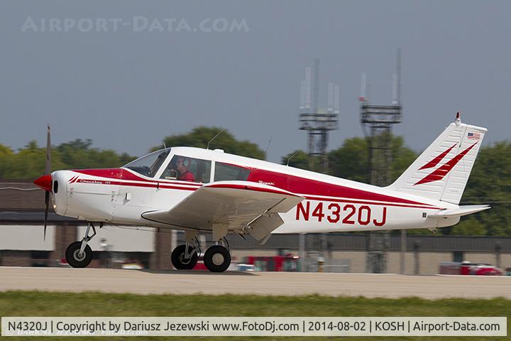 N4320J, 1967 Piper PA-28-140 C/N 28-22694, Piper PA-28-140 Cherokee  C/N 28-22694, N4320J