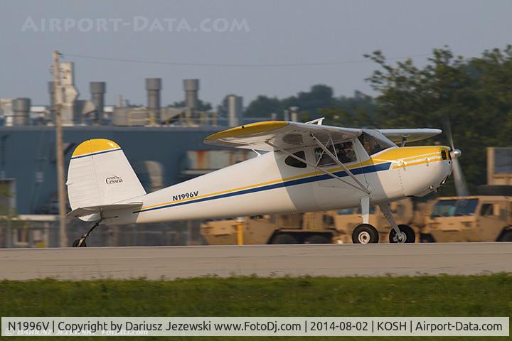 N1996V, 1947 Cessna 120 C/N 14207, Cessna 120  C/N 14207, N1996V