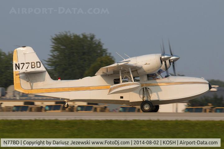 N77BD, 1943 Grumman G-44 Widgeon C/N 1343, Grumman G-44 Widgeon  C/N 1343, N77BD