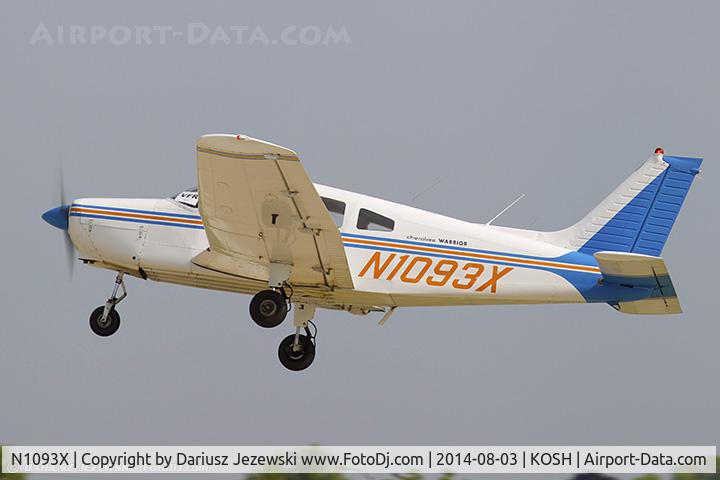 N1093X, 1975 Piper PA-28-151 C/N 28-7515386, Piper PA-28-151 Warrior  C/N 28-7515386, N1093X