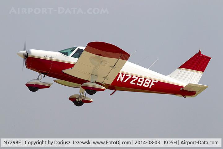 N7298F, 1969 Piper PA-28-140 Cherokee C/N 28-25212, Piper PA-28-140 Cherokee  C/N 28-25212, N7298F