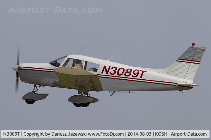 N3089T, 1972 Piper PA-28-140 Cherokee Cruiser C/N 28-7225545, Piper PA-28-140 Cherokee  C/N 28-7225545, N3089T