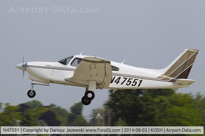 N47551, 1977 Piper PA-28R-201T Cherokee Arrow III C/N 28R-7703398, Piper PA-28R-201T Turbo Arrow III  C/N 28R-7703398, N47551