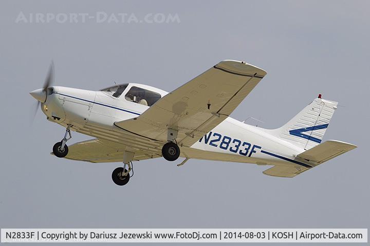 N2833F, 1979 Piper PA-28-161 C/N 28-7916452, Piper PA-28-161 Warrior II  C/N 28-7916452, N2833F