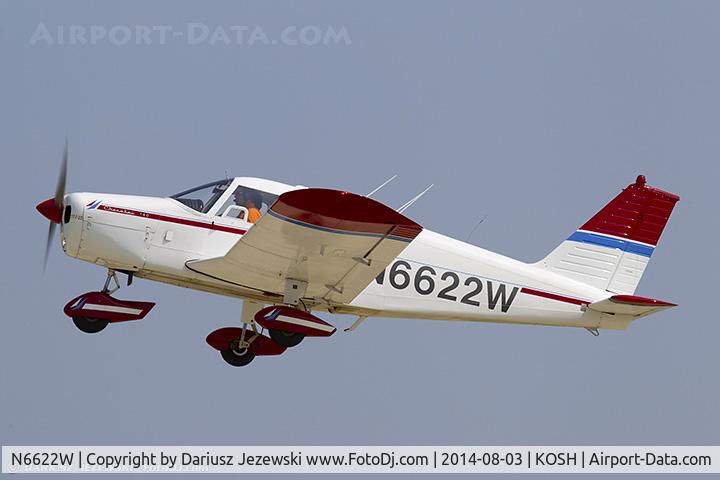 N6622W, 1965 Piper PA-28-140 Cherokee C/N 28-20718, Piper PA-28-140 Cherokee  C/N 28-20718, N6622W