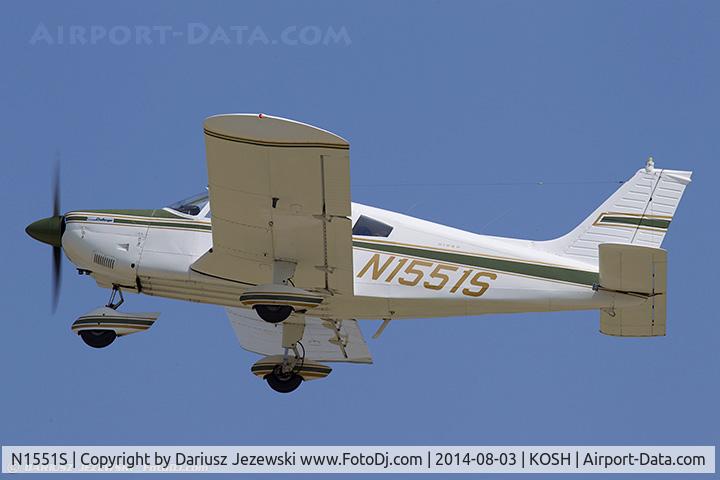 N1551S, 1972 Piper PA-28-180 Cherokee C/N 28-7305085, Piper PA-28-180 Challenger  C/N 28-7305085, N1551S