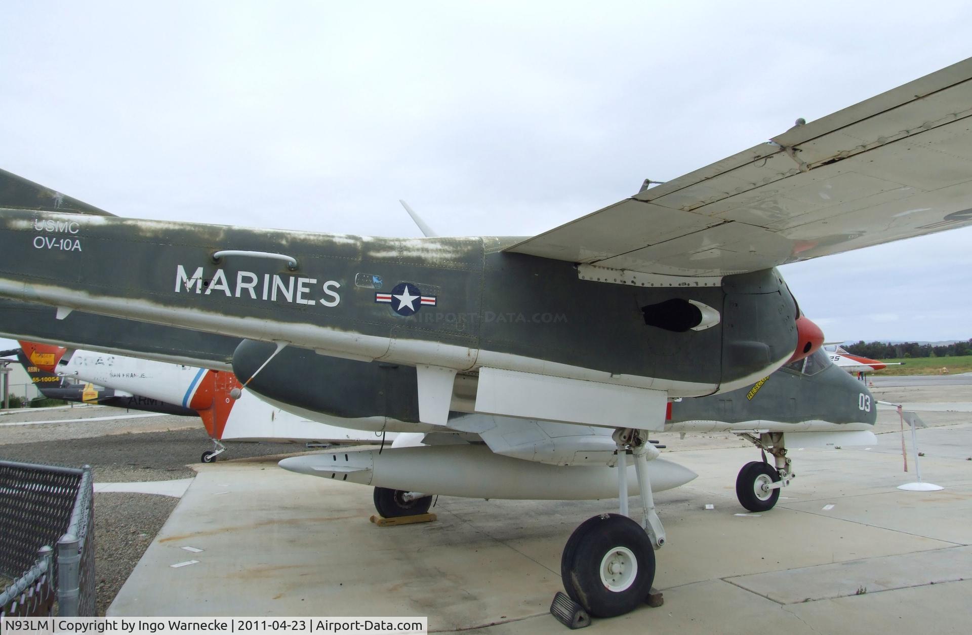 N93LM, North American OV-10A Bronco C/N 305A-23 (67-14615), North American OV-10A Bronco at the Estrella Warbirds  Museum, Paso Robles CA
