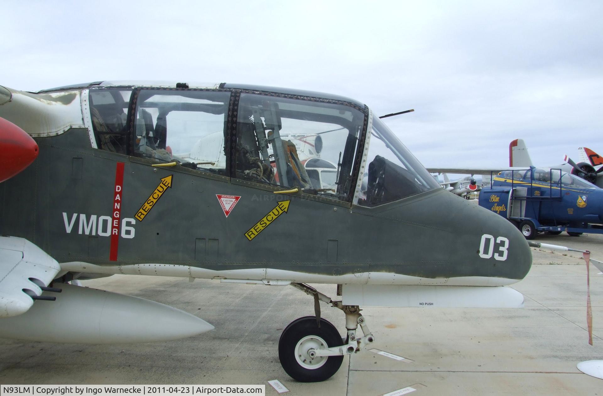 N93LM, North American OV-10A Bronco C/N 305A-23 (67-14615), North American OV-10A Bronco at the Estrella Warbirds  Museum, Paso Robles CA