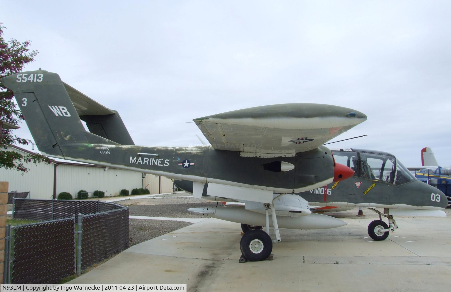 N93LM, North American OV-10A Bronco C/N 305A-23 (67-14615), North American OV-10A Bronco at the Estrella Warbirds  Museum, Paso Robles CA