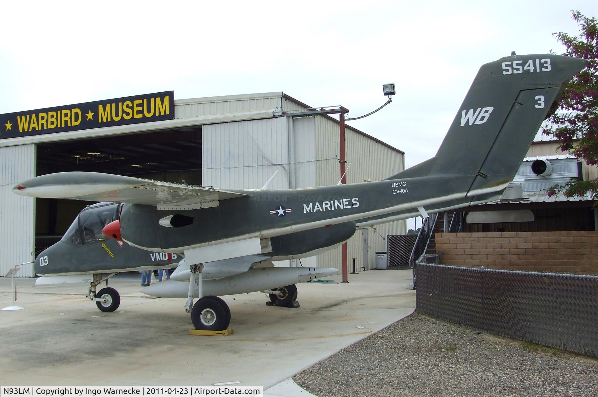 N93LM, North American OV-10A Bronco C/N 305A-23 (67-14615), North American OV-10A Bronco at the Estrella Warbirds  Museum, Paso Robles CA