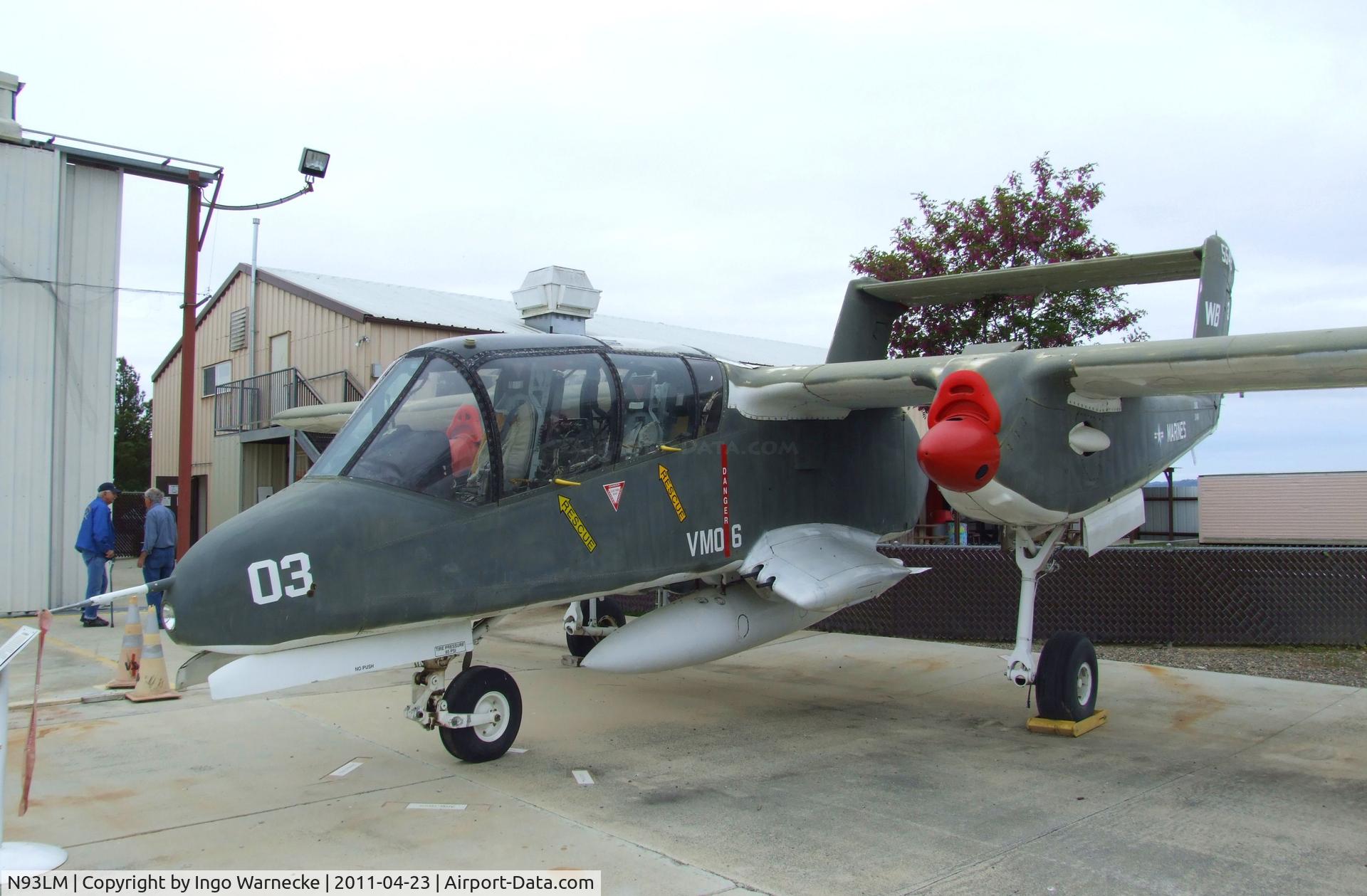 N93LM, North American OV-10A Bronco C/N 305A-23 (67-14615), North American OV-10A Bronco at the Estrella Warbirds  Museum, Paso Robles CA