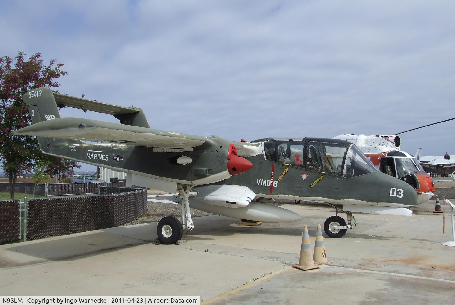 N93LM, North American OV-10A Bronco C/N 305A-23 (67-14615), North American OV-10A Bronco at the Estrella Warbirds  Museum, Paso Robles CA