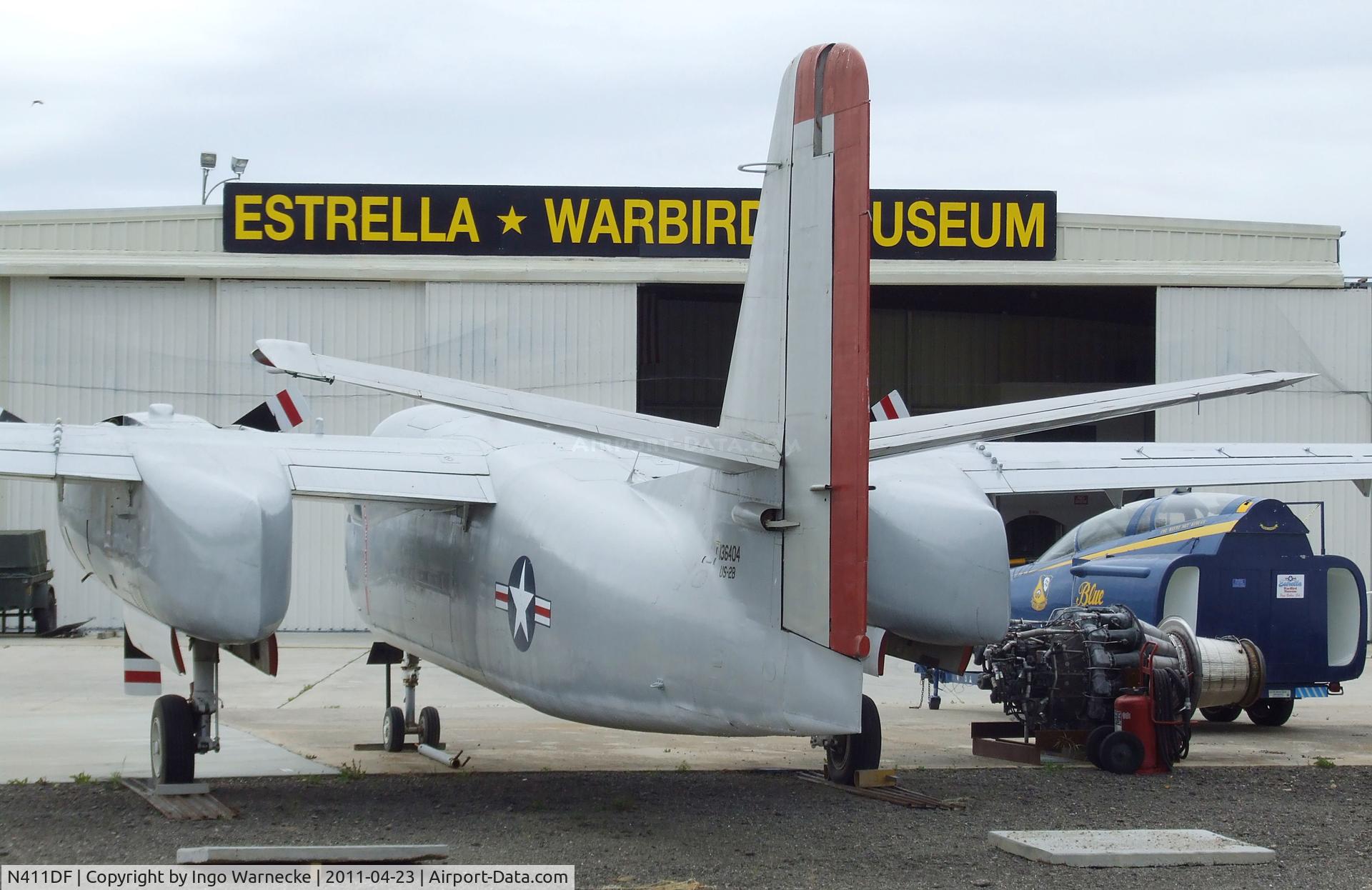 N411DF, 1956 Grumman S2F-1 (TS-2A) Tracker C/N 476, Grumman S2F-1 (TS-2A) Tracker at the Estrella Warbirds  Museum, Paso Robles CA