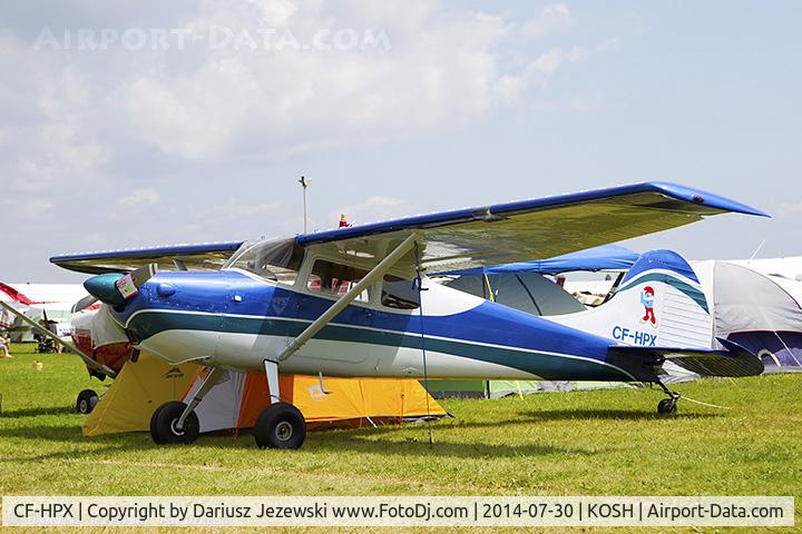 CF-HPX, 1955 Cessna 170B C/N 26760, Cessna 170B  C/N 26760, CF-HPX