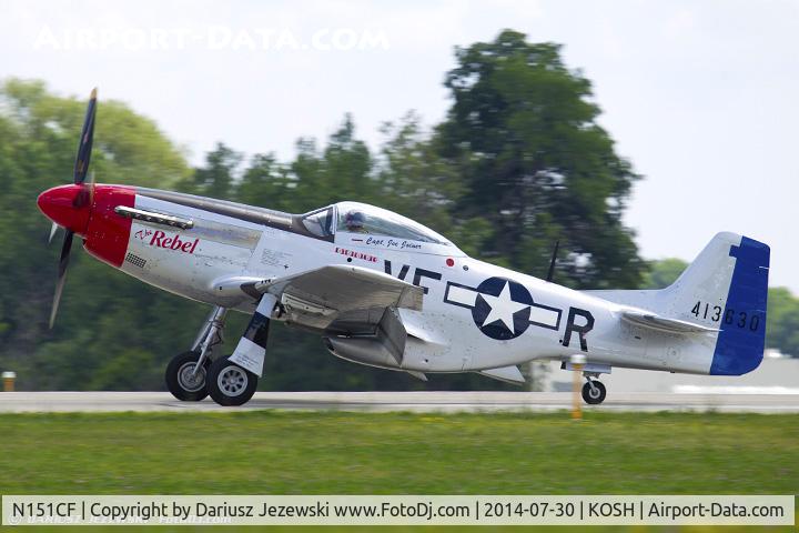N151CF, 1944 North American P-51D Mustang C/N 44-84933N, North American P-51D Mustang 