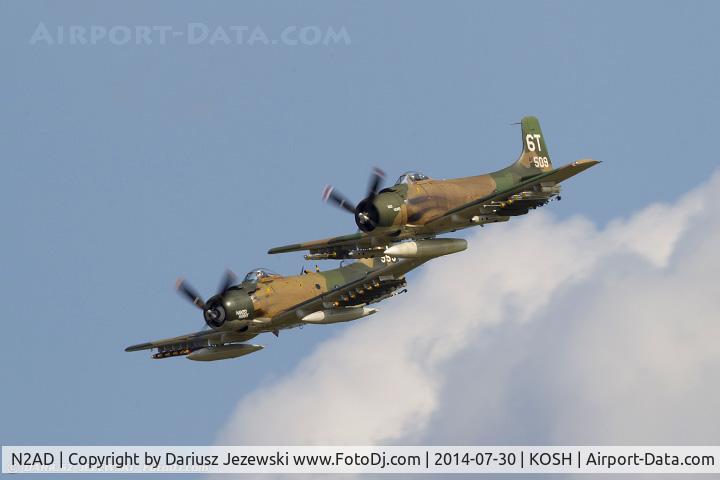 N2AD, 1947 Douglas AD-1 Skyraider C/N 09257/2085, Douglas AD-1 Skyraider 