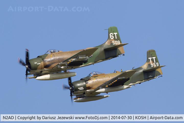 N2AD, 1947 Douglas AD-1 Skyraider C/N 09257/2085, Douglas AD-1 Skyraider 