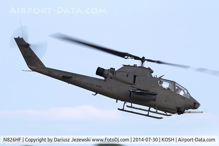 N826HF, 1967 Bell AH-1F Cobra C/N 67-15826, Bell AH-1F  C/N 67-15826, N826HF
