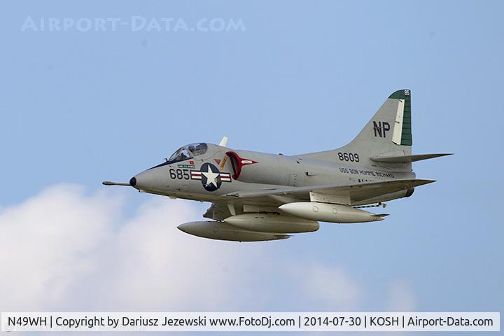 N49WH, 1959 Douglas A-4B Skyhawk C/N 11366, Douglas A-4B Skyhawk C/N 11366, N49WH