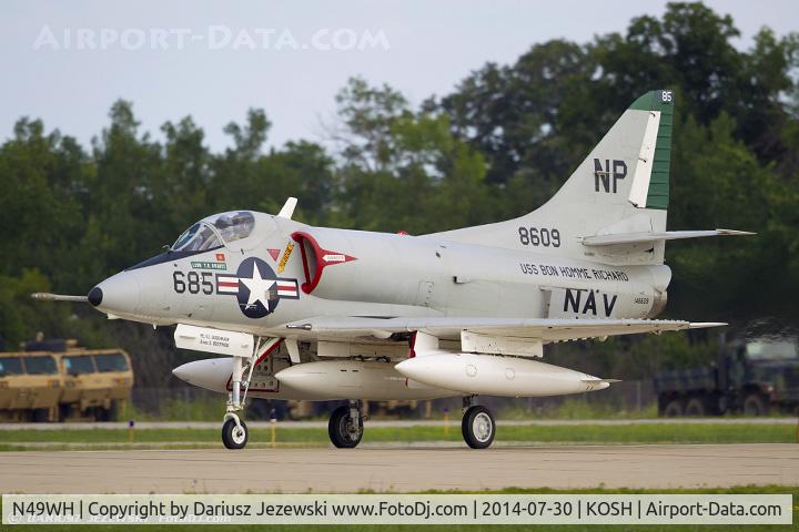 N49WH, 1959 Douglas A-4B Skyhawk C/N 11366, Douglas A-4B Skyhawk C/N 11366, N49WH