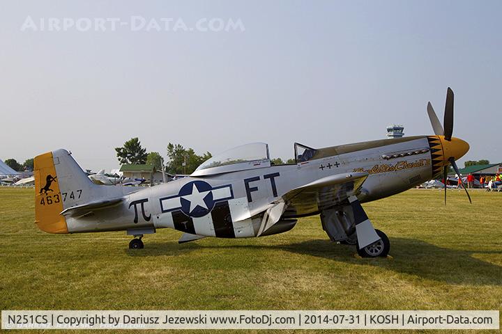 N251CS, North American F-51D Mustang C/N 44-74977N, North American F-51D Mustang 