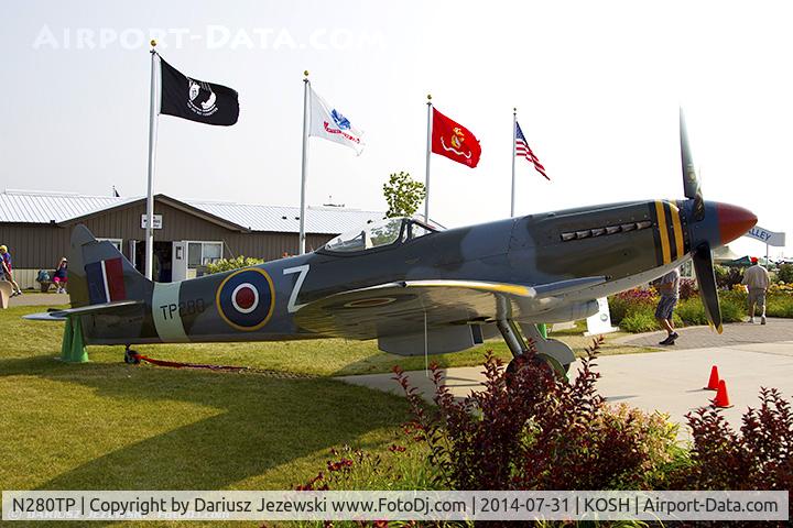 N280TP, 1947 Supermarine 359 Spitfire FR.XVIIIe C/N 6S/676372, Supermarine 359 Spitfire FR XVIIIe  C/N 6S/676372, N280TP
