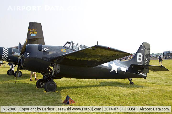 N6290C, 1945 General Motors (Grumman) FM-2 Wildcat C/N 5804, Grumman FM-2 Wildcat 