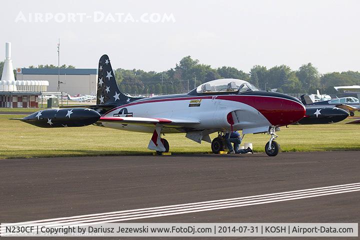 N230CF, 1953 Canadair CT-133 Silver Star 3 C/N T33-24, Canadair T-33 Shooting Star  C/N 21024, NX230CF
