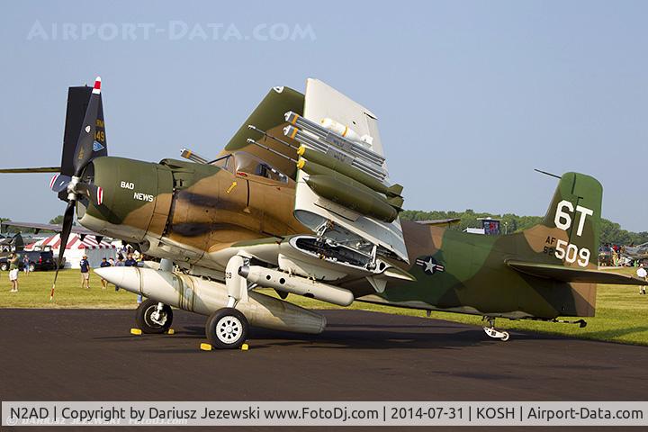 N2AD, 1947 Douglas AD-1 Skyraider C/N 09257/2085, Douglas AD-1 Skyraider 