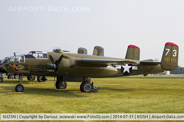N325N, 1945 North American B-25J-30/32-NC Mitchell Mitchell C/N 108-47452, North American B-25N Mitchell 