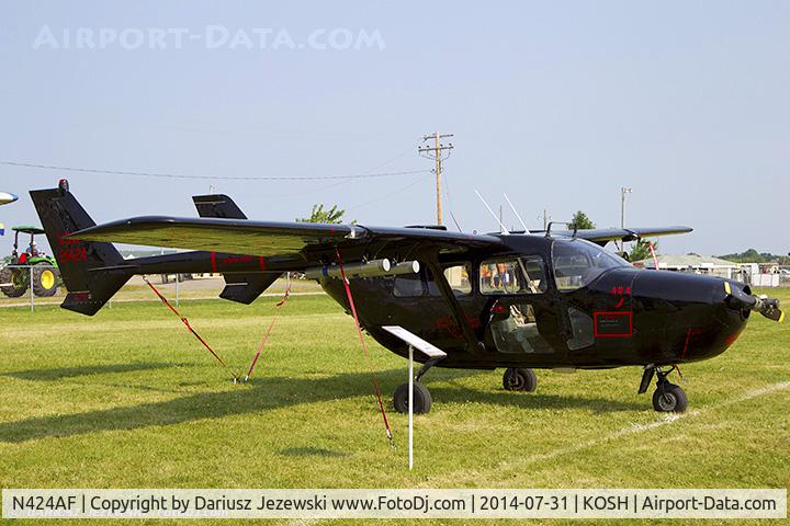 N424AF, 1967 Cessna O-2A Super Skymaster C/N 337M-0130, Cessna O-2A  C/N 337M-0130, N424AF
