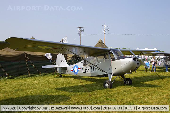 N7732B, 1947 Aeronca 7DC C/N 47-1168, Aeronca 7BCM  C/N 47-1168, N7732B