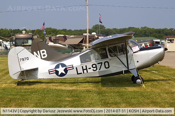 N1143V, 1947 Champion Aeronca 7BCM C/N 47970, Champion 7BCM  C/N 47970, N1143V
