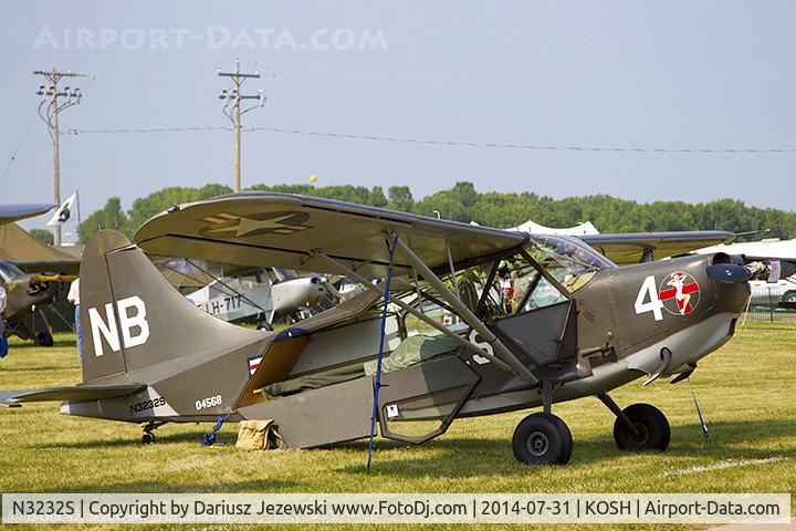 N3232S, 1945 Stinson L-5G Sentinel C/N 76-3597, Stinson L-5G Sentinel  C/N 76-3597, N3232S