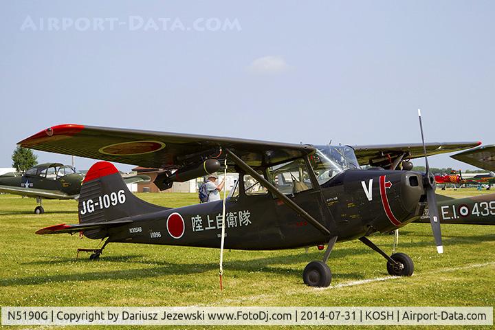 N5190G, 1951 Cessna 305A C/N 22452, Cessna 305A L-19A Bird Dog   C/N 22452, N5190G
